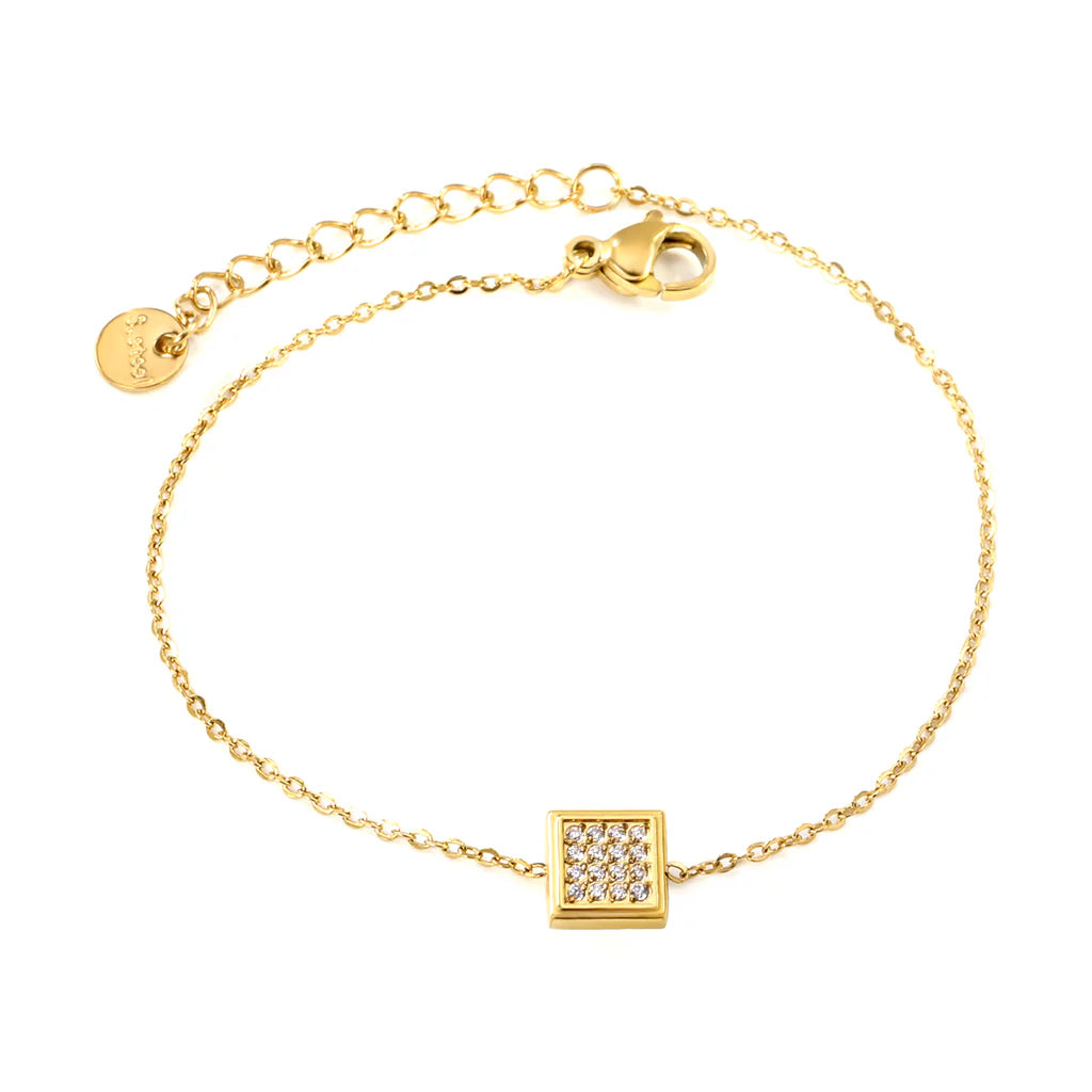 Bracelet carré minimaliste