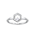 Bague géométrique