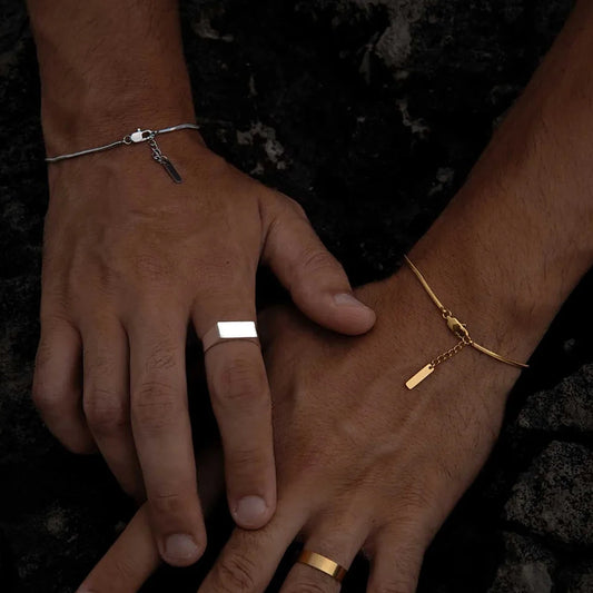 Le bracelet serpent unisexe